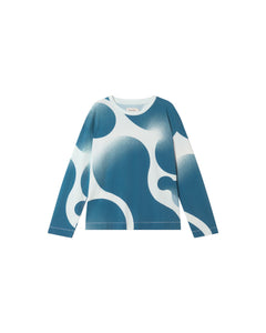 Emily Longsleeve T-Shirt Spray Blue