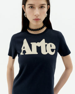 Arte Ida T-Shirt Navy