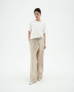 Lucia T-Shirt Tablecloth White