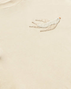 Volta T-Shirt Hand Embroidered Bird