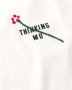Lucia T-Shirt Embroidered Flor TM White