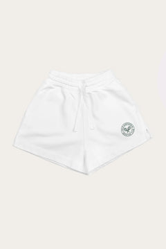 Amstel Sporting Club Cropped Sweat Shorts White