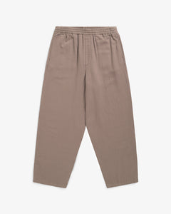 Wide Pants Washed Brown