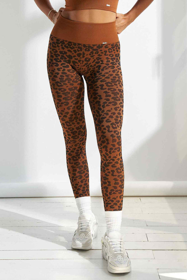Wild Legging Leopard Caramel