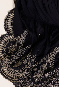 Zephyr Maxi Dress Onyx Black