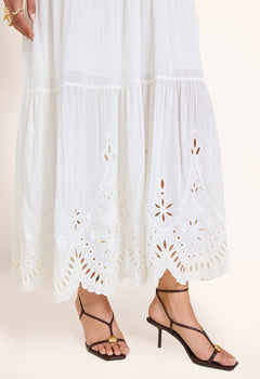 Zephyr Maxi Dress Vanilla