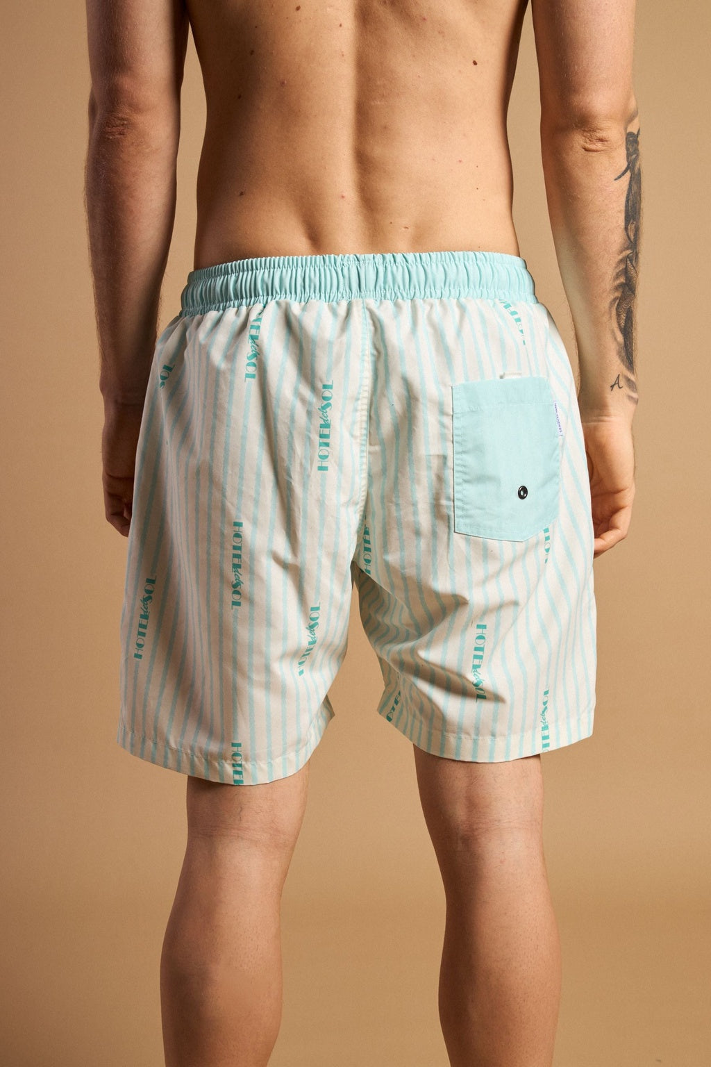 Trendsplant x Antonyo Marest Hotel Del Sol Uimashortsit Foam White