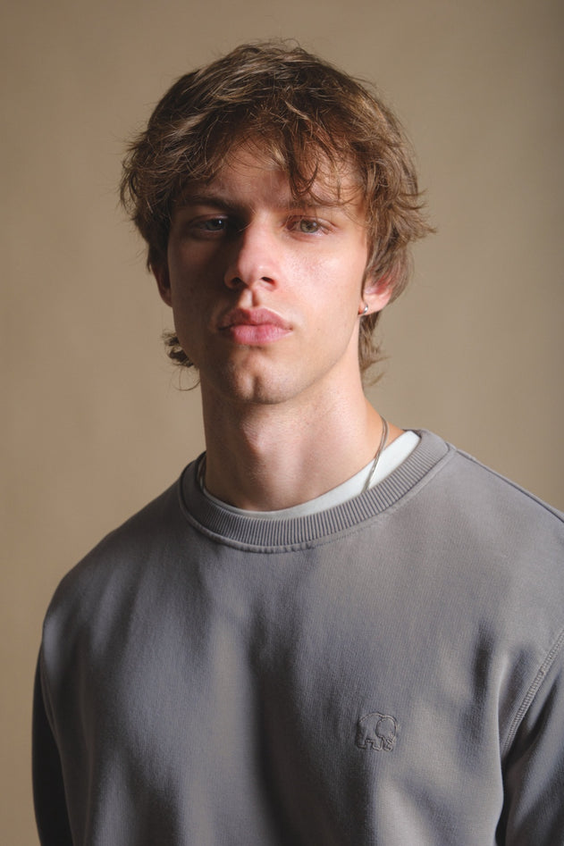 Essential Garment Heavyweight Sweater Organic Gray