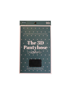 The 3D Pantyhose 20den Hearts Black