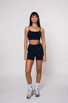 Short Bliss Push-Up Biker Shorts Navy