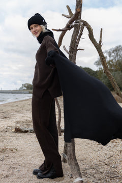 Rotondo Merino Hat Black