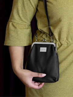 Avara Small Bag Black Leather