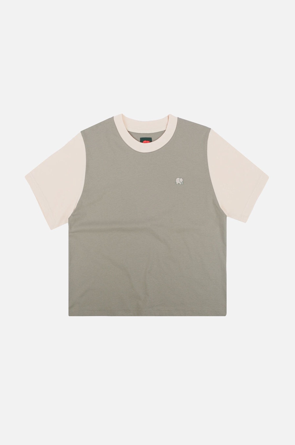 Women's Color Block T-Shirt Iron Veil