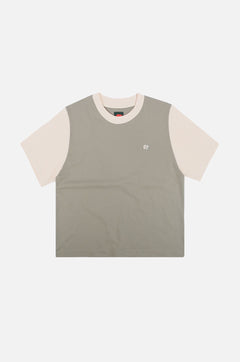 Women's Color Block T-Shirt Iron Veil