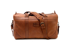 Leather Duffle Bag Mod 144 Heritage Brown