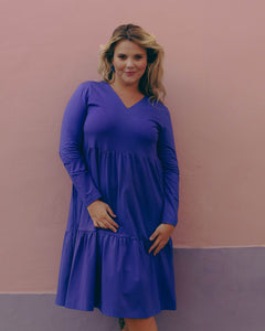 Amélie Layered Dress Indigo