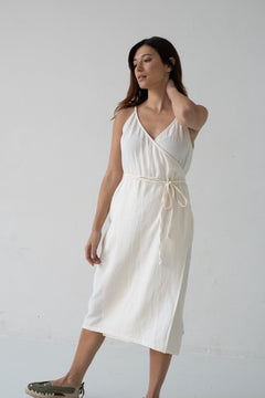 Brielle Strap Dress Beige