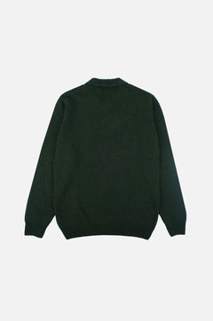 Bernia Quarter Zip Knit Forest