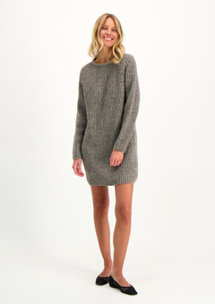Anne Long Knit Grey