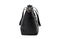 Leather Tote Fifth Avenue Collection Black