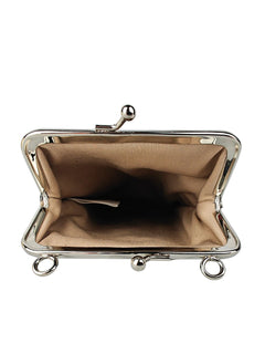 Vuotos Small Leather Bag Dark Brown