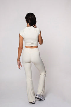 Utopie Flare Pants Ivory