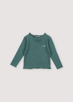 Singapore Baby Long Sleeve Azure Teal Green