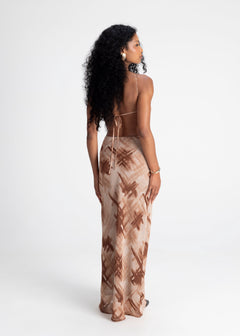 Perla Twisted Front Top Earth