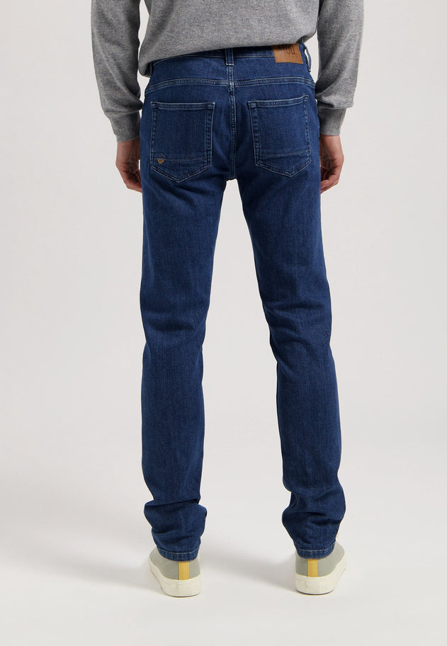Rick Mid Slim Jeans Stone Indigo