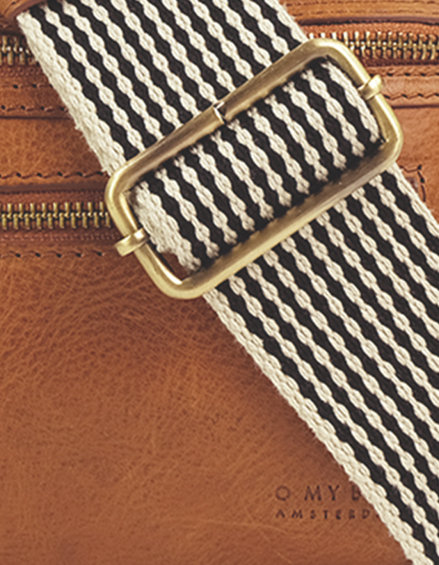 Beck's Vyölaukku Checkered Cognac