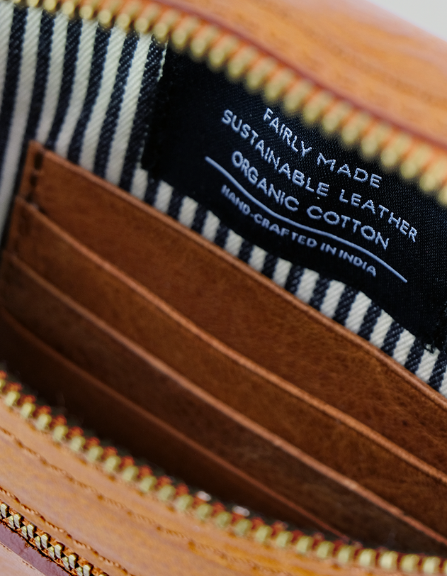 Beck's Vyölaukku Checkered Cognac