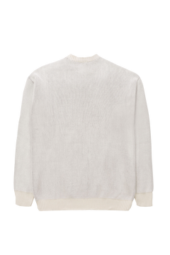 Faces Sweater White