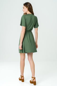 Acacia Dress Bronze Green