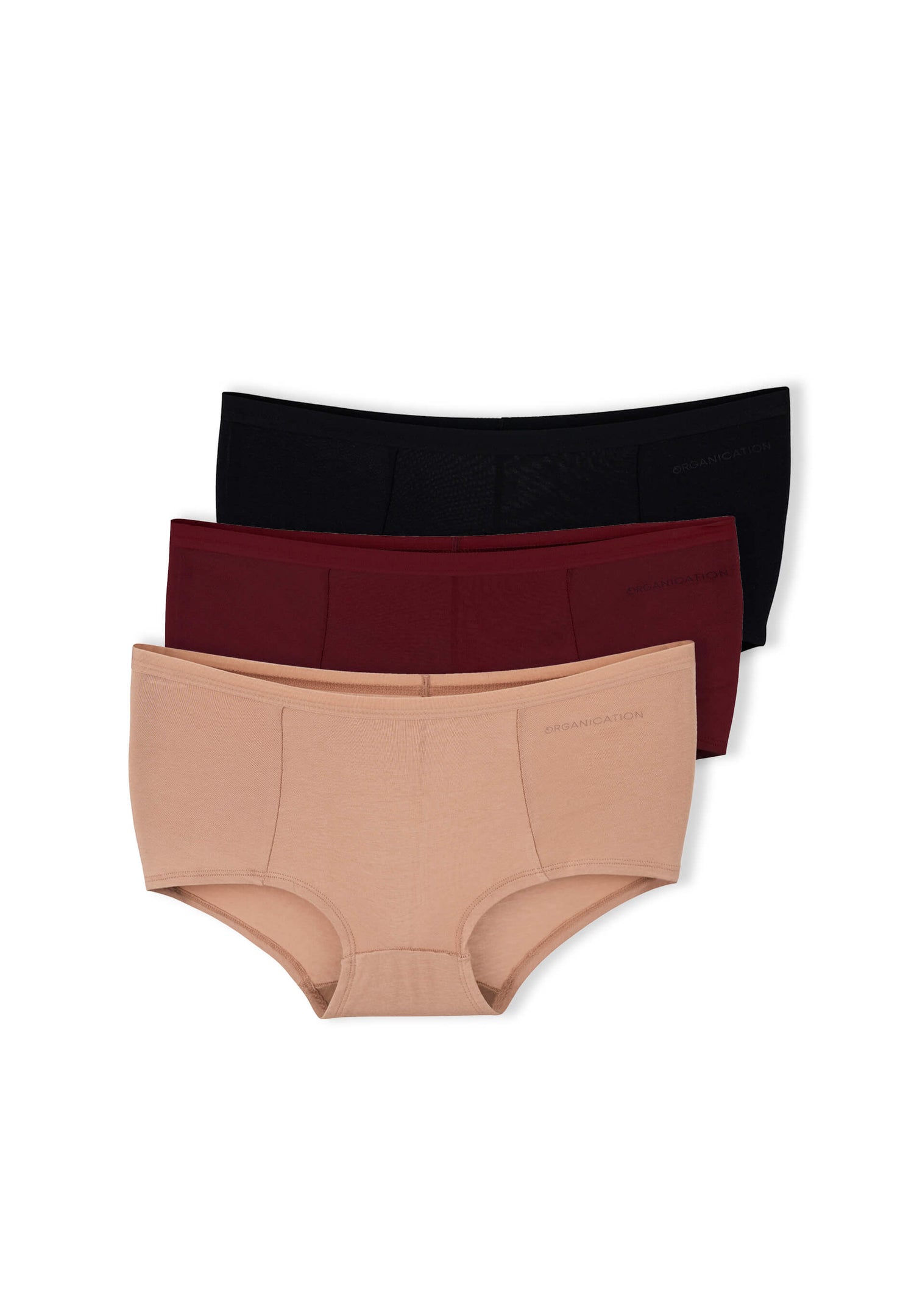Blaire Shorts Underpants Mix 3 Pack Beige