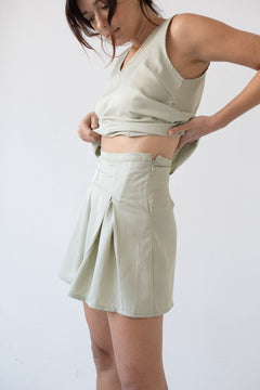 Hannia TENCEL™ Shorts in Green