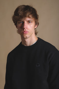 Organic Essential Sweater Black
