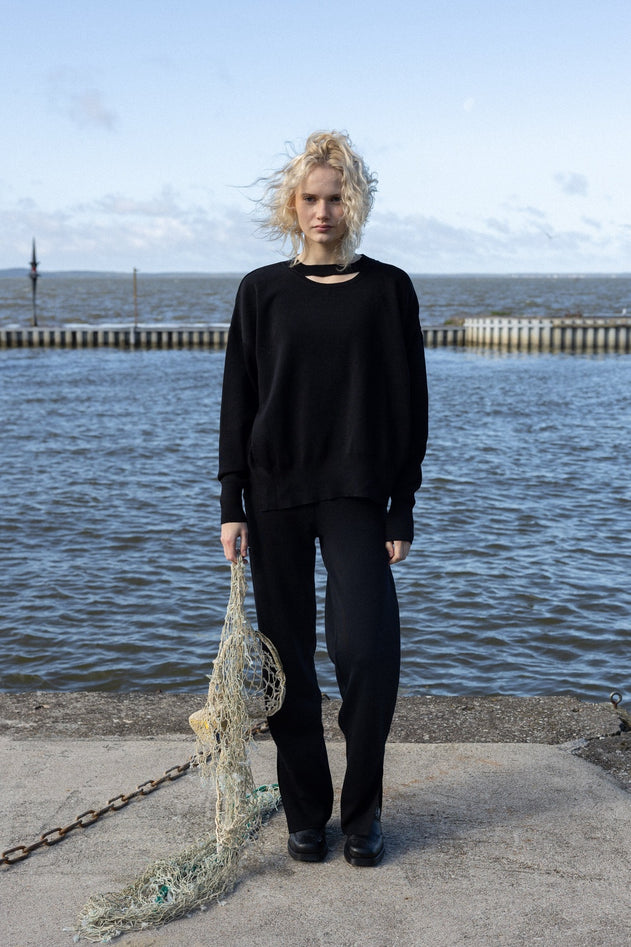 Ora Merino Pants Black