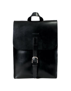 Leather Backpack Mod 120 Cuoio Black