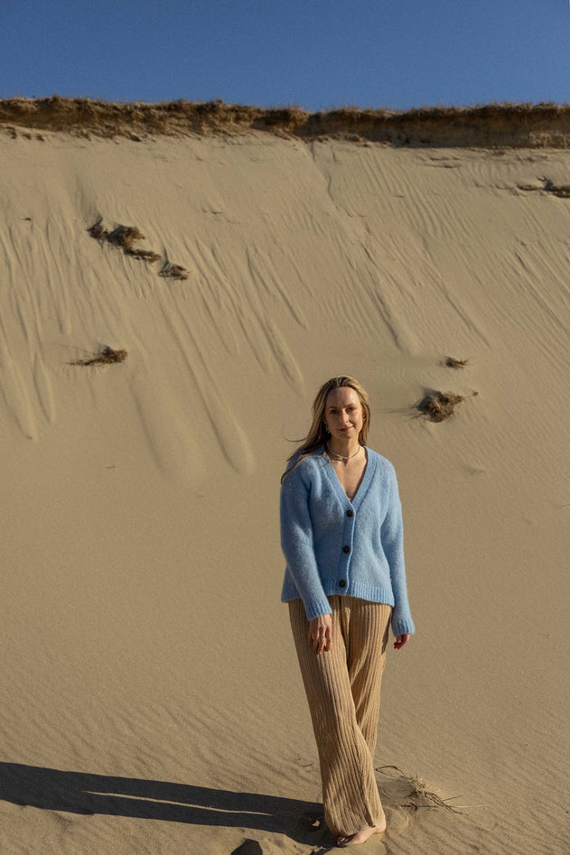 Melody Mohair Cardigan Sky Blue