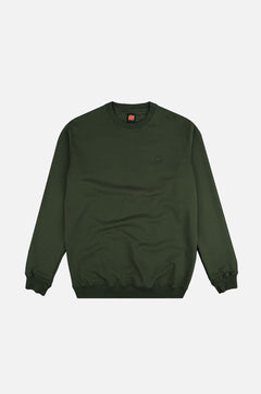 Essential Garment Heavyweight Sweater Kombu Green