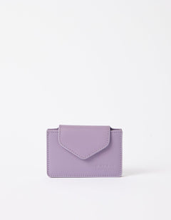 Harmonica Wallet Lavender Classic Leather