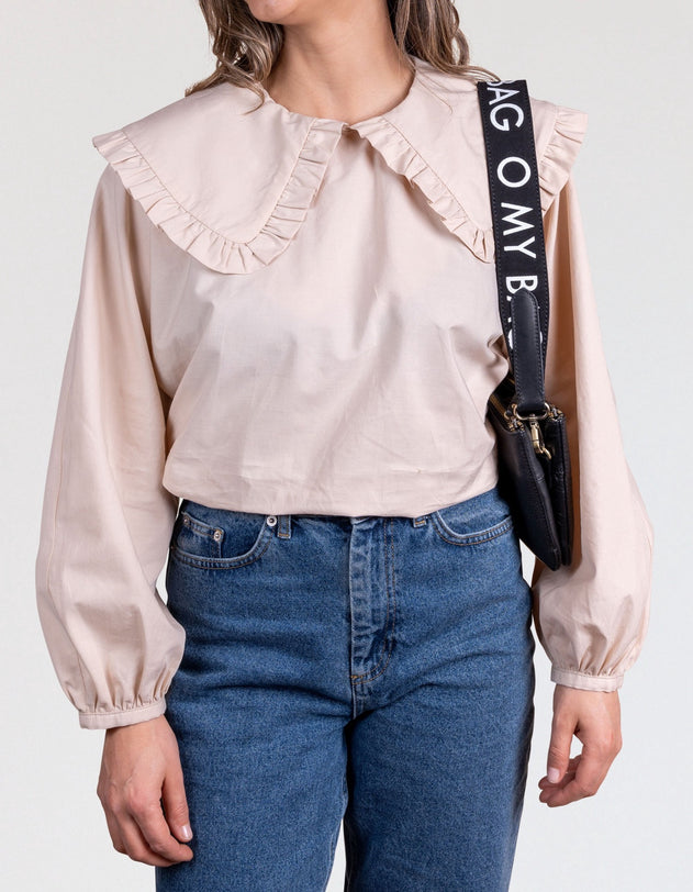 Shoulder Canvas Logo Laukunhihna Musta & Musta