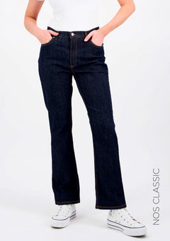 Caramel High Waist Jeans Dark Wash