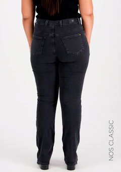 Caramel+ High Waist Jeans Dark Grey