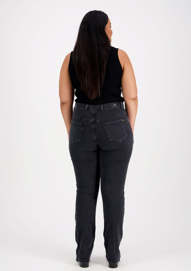 Caramel+ High Waist Jeans Dark Grey