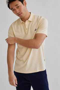 Castlegregory Polo Shirt Vintage Ecru - IVALO.COM