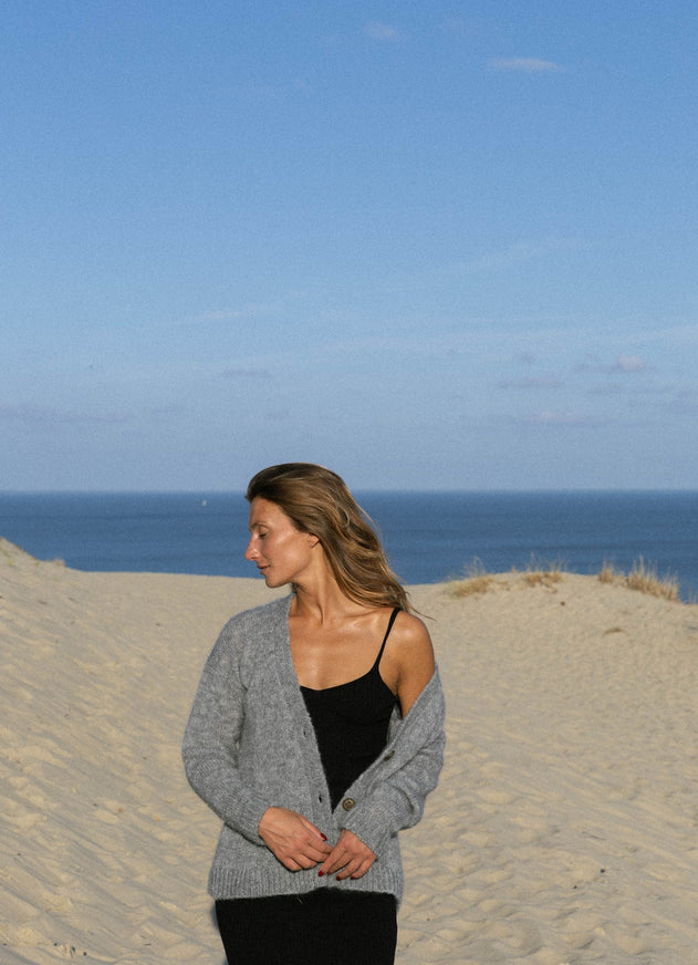 Sotto Ribbed Top Black