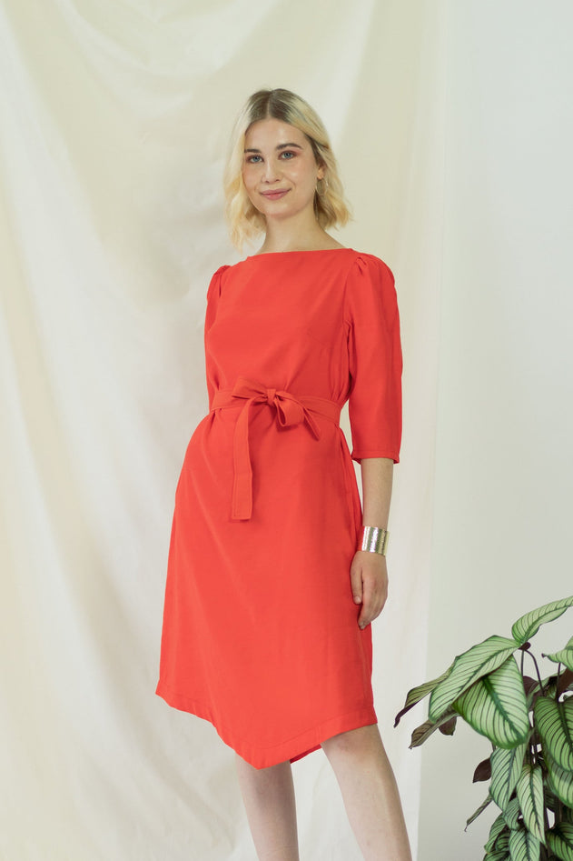 Teresa Dress Coral