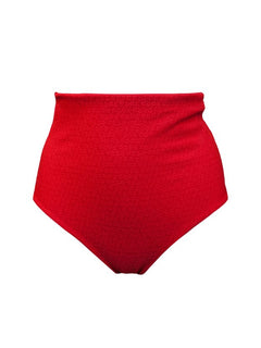 Geranium Core Korkeavyötäröinen Bikini Alaosa Punainen