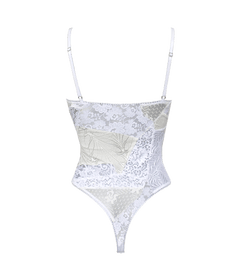Bouquet Lace Patchwork Bodysuit